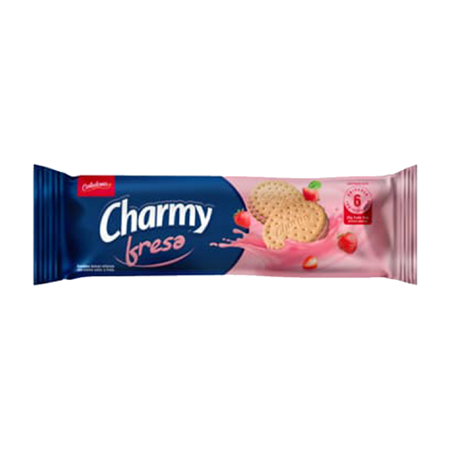 Galletas Charmy Fresa 192g