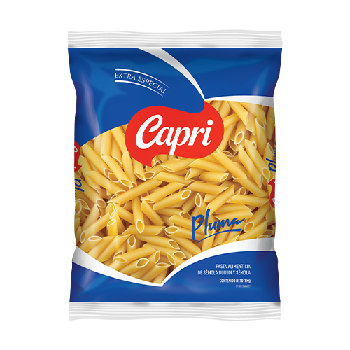 Pasta Capri Extra Especial 1kg Pluma