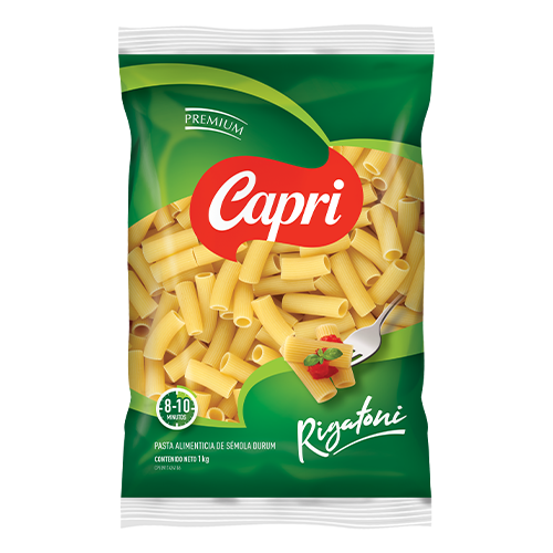 Pasta Capri Premium 1Kg Rigatoni