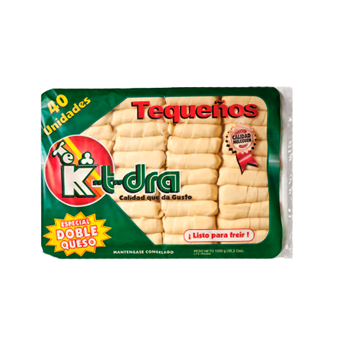 Tequeños K-Tdra Doble Queso 40x25g