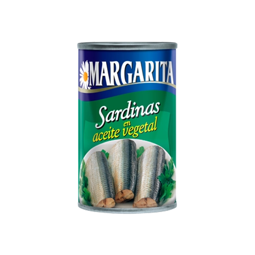 Sardinas 170g en Aceite Vegetal