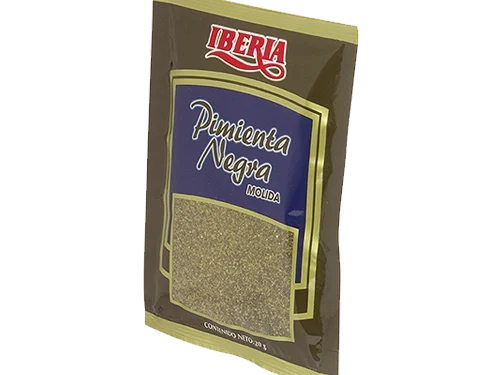 Pimienta negra en sobre Iberia